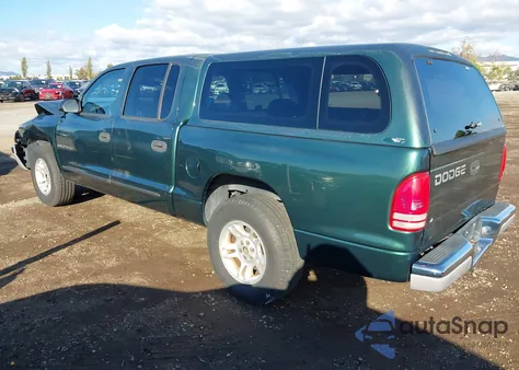 2001 Dodge Dakota Slt/Sport from USA, damaged, VIN 1B7HL2AX21S258348